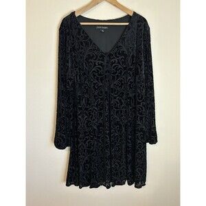 Revelry Women Burnout Velvet Formal Maxi Dress Witchy Whimsigoth Romantic 24W